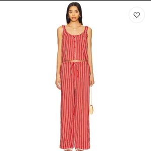 Tie Waist Pant in Vibrant Red Multi
WeWoreWhat